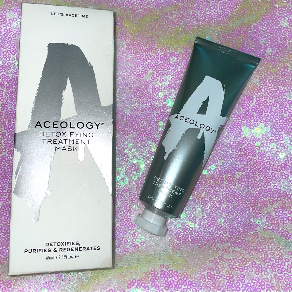 Aceology Detoxifying Treatment Mask 65ml 2.19fl Oz New In Box